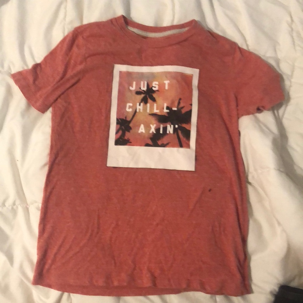 “just chill axin’” tee